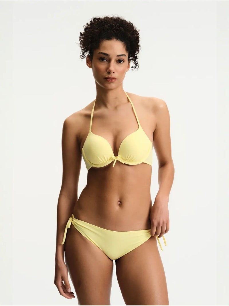 Top de bikini push para mujer penti Amarillo limón - Kiabi