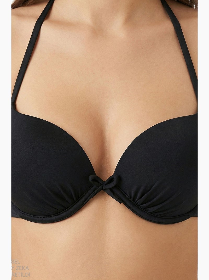Top de bikini push-up penti Negro - Kiabi