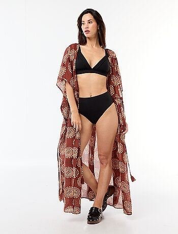 Top de bikini triángulo en neopreno