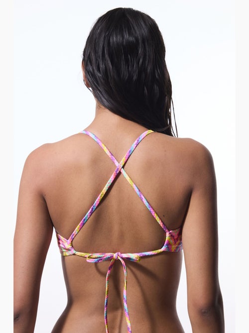 Top de bikini zigzag mujer penti - Kiabi