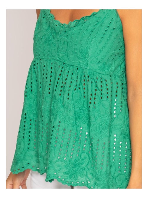 Top de broderie inglés FEVE - Kiabi Top de broderie inglés FEVE - Kiabi