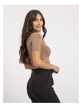 Top de canalé FLOYDE