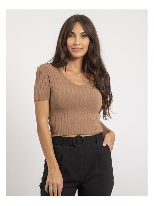 Top de canalé FLOYDE - Kiabi