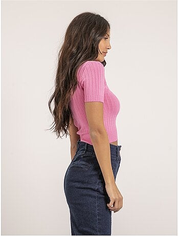 Top de canalé FLOYDE