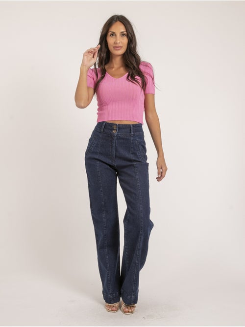 Top de canalé FLOYDE - Kiabi
