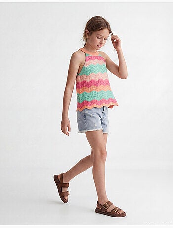 Top de crochet, MO Fashion