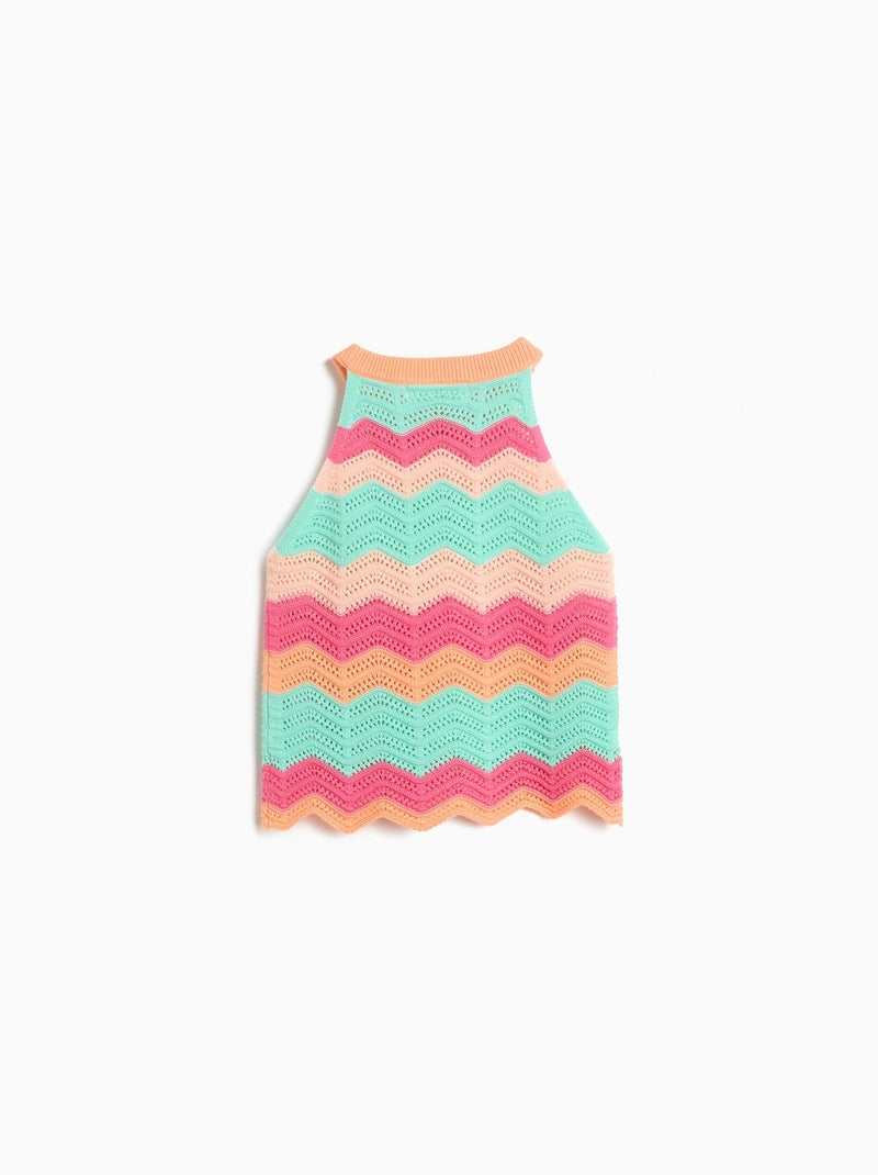 Top de crochet, MO Fashion Naranja - Kiabi