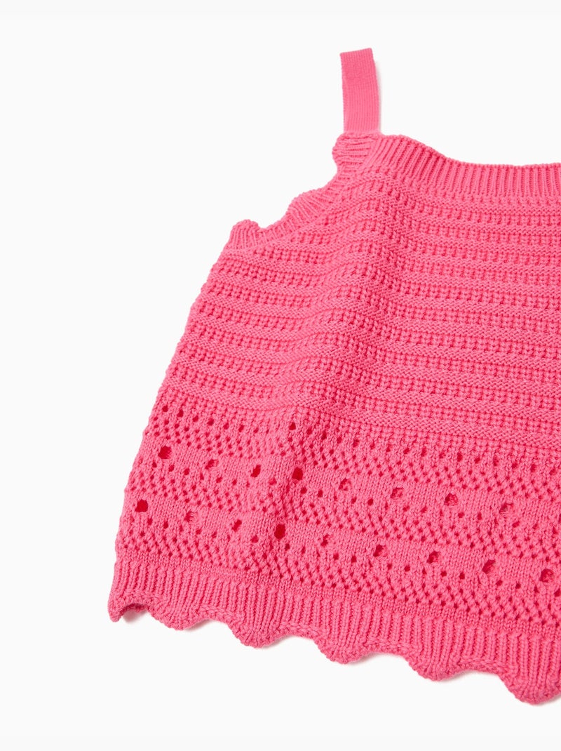 Top de crochet, MO Fashion Rosa - Kiabi