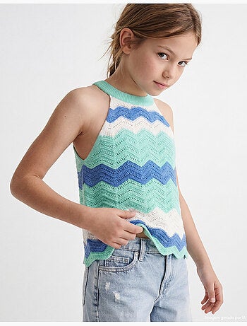 Top de crochet, MO Fashion