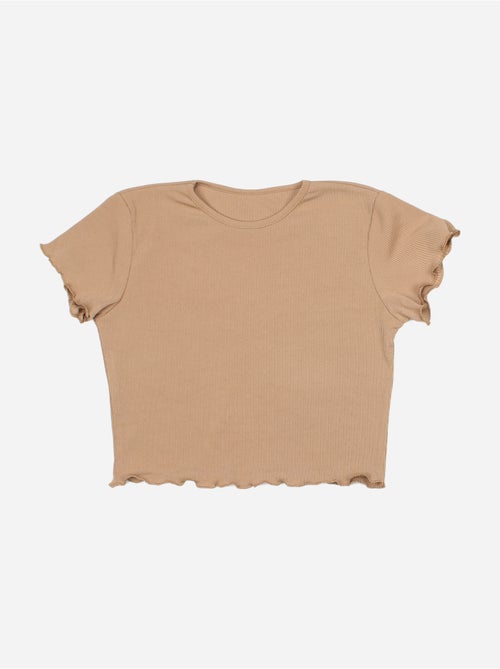 Top de cuello redondo - Kids Star - Kiabi Top de cuello redondo - Kids Star - Kiabi