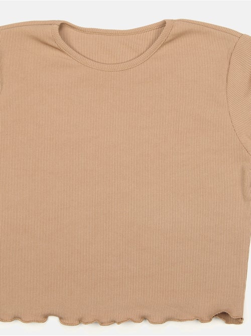 Top de cuello redondo - Kids Star - Kiabi Top de cuello redondo - Kids Star - Kiabi