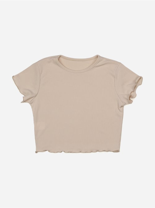 Top de cuello redondo - Kids Star - Kiabi Top de cuello redondo - Kids Star - Kiabi