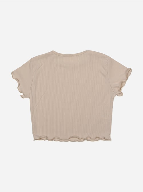 Top de cuello redondo - Kids Star - Kiabi Top de cuello redondo - Kids Star - Kiabi