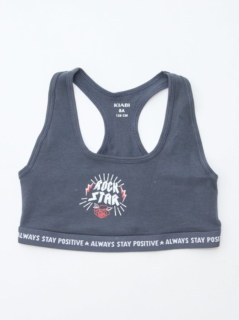 Top de deporte Azul - Kiabi