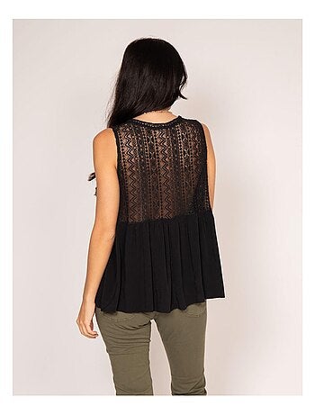 Top de encaje FLOA
