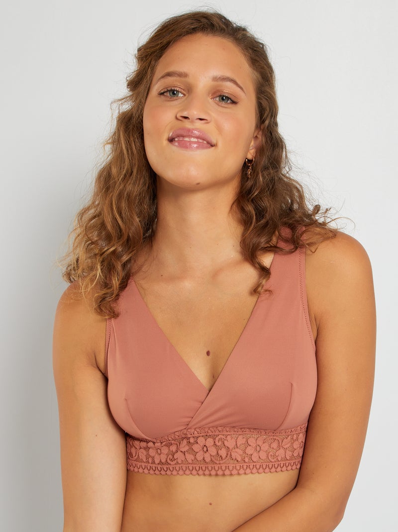 Top de lactancia fucsia - Kiabi