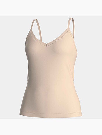Top de lyocell con escote en v para mujer | Impetus