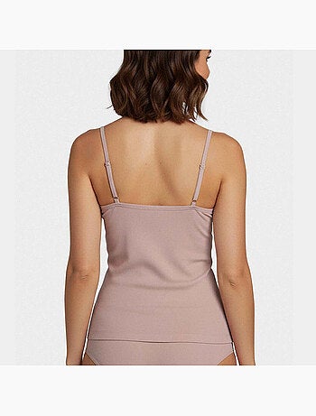 Top de lyocell con escote en v para mujer | Impetus