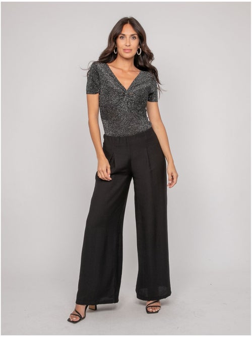 Top de manga corta lurex FEPALA - Kiabi Top de manga corta lurex FEPALA - Kiabi