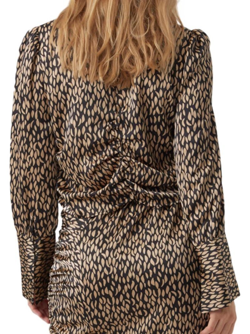 Top de Maternidad Vero Moda con Fruncido para Mujer Negro - Kiabi
