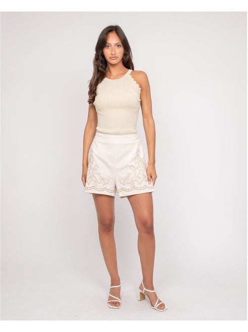 Top de punto lurex FARMINI - Kiabi