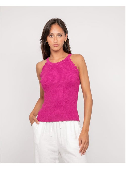 Top de punto lurex FARMINI - Kiabi Top de punto lurex FARMINI - Kiabi
