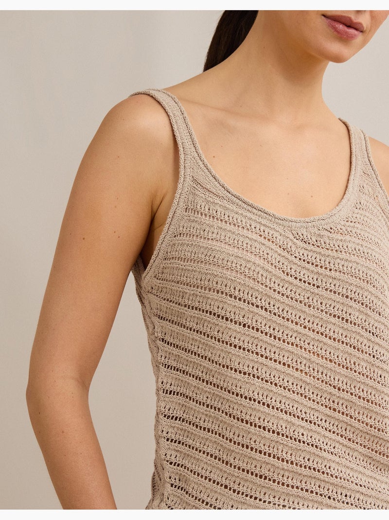 Top de punto, MO Fashion Beige - Kiabi