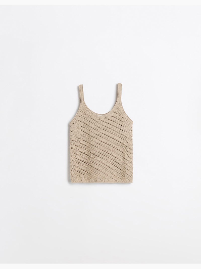 Top de punto, MO Fashion Beige - Kiabi