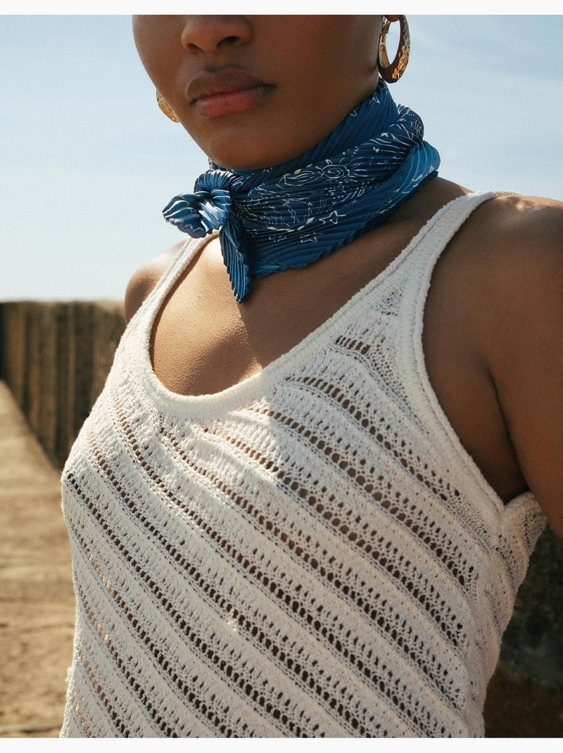 Top de punto, MO Fashion Blanco - Kiabi