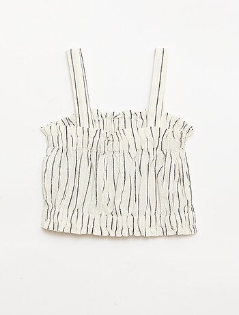 Top de rayas con tirantes
