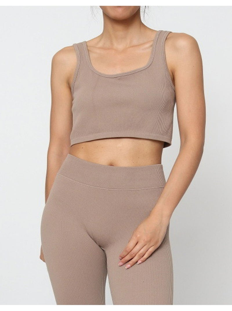 Top de Sport Kebello Beige - Kiabi