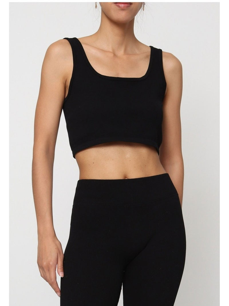 Top de Sport Kebello Negro Negro - Kiabi
