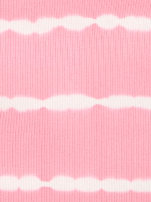 Top de tirantes con estampado de rayas tie-dye - Kiabi Top de tirantes con estampado de rayas tie-dye - Kiabi