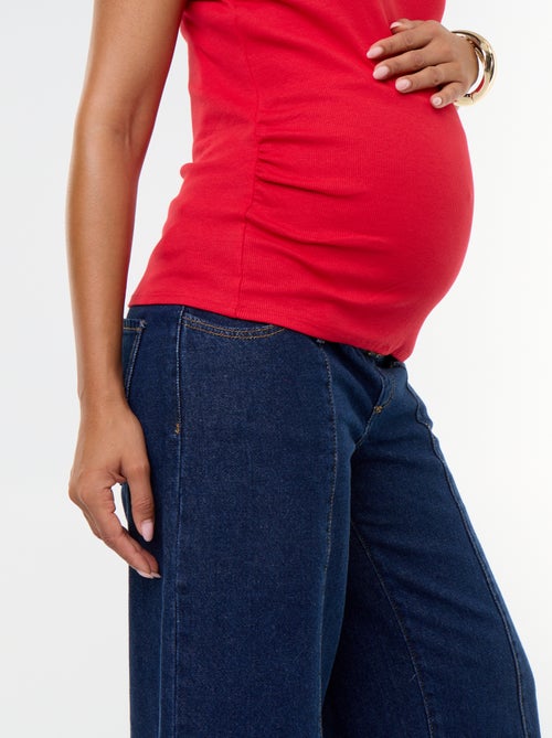 Top de tirantes de premamá con sisas americanas - Kiabi Top de tirantes de premamá con sisas americanas - Kiabi