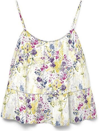 Top de Tirantes Estampado Vero Moda para Mujer
