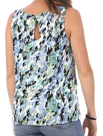 Top sin mangas estampado Vero Moda para mujer