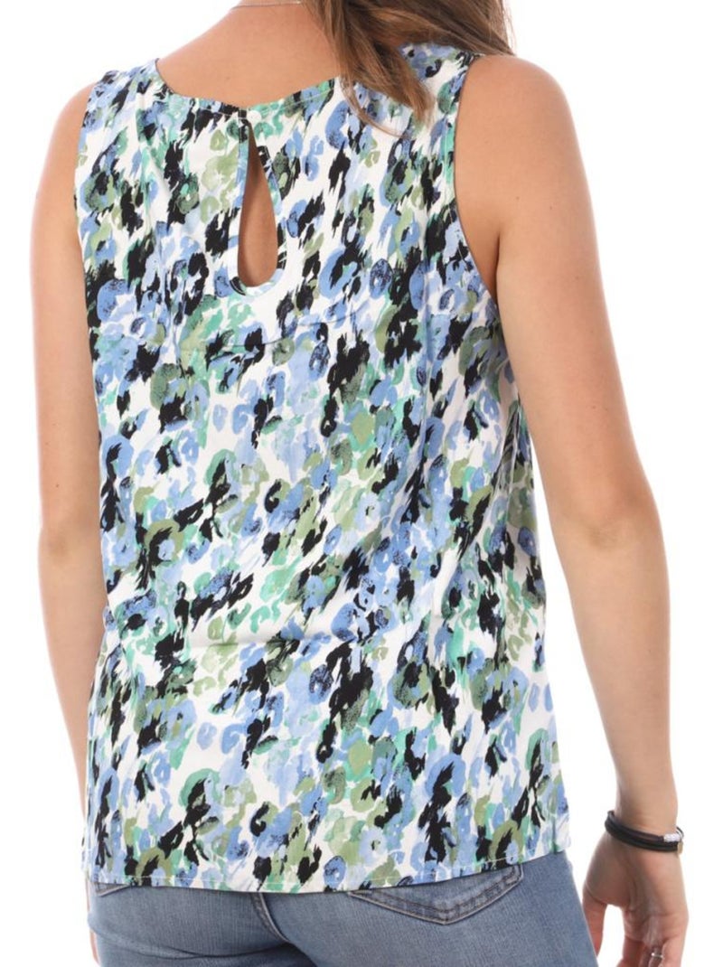 Top de Tirantes Estampado Vero Moda para Mujer Blanco - Kiabi