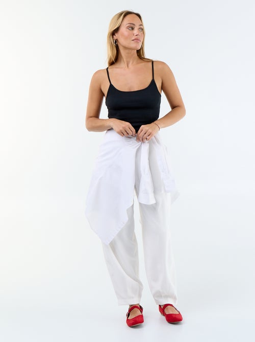 Top de tirantes finos ajustables - Kiabi