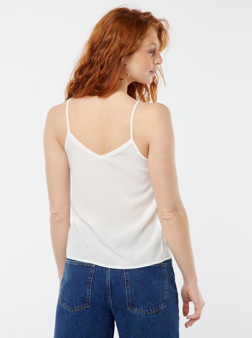 Top de tirantes finos - Kiabi