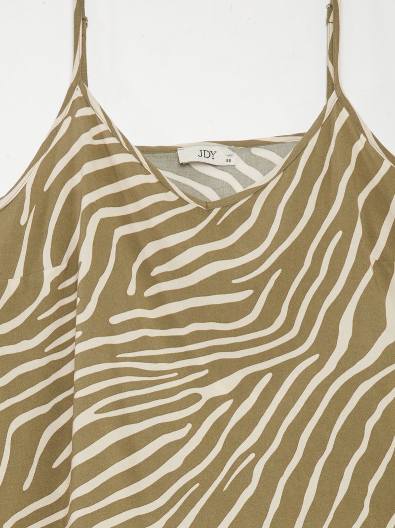 Top de tirantes finos 'JDY' KAKI - Kiabi