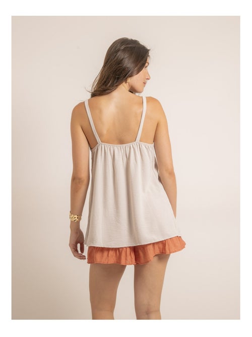 Top de tirantes joya FELINA - Kiabi Top de tirantes joya FELINA - Kiabi
