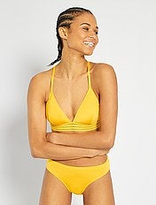 Bikinis Mujer  amarillo  Kiabi