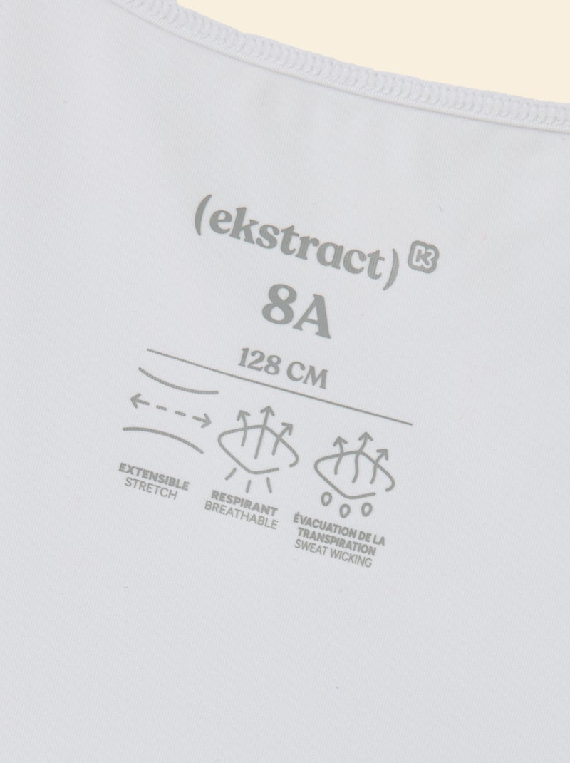 Top deportivo - (ekstract) Blanco - Kiabi