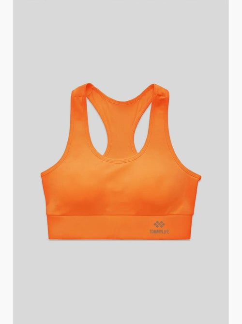 Top deportivo corto ajustado sin mangas tommy - Kiabi Top deportivo corto ajustado sin mangas tommy - Kiabi