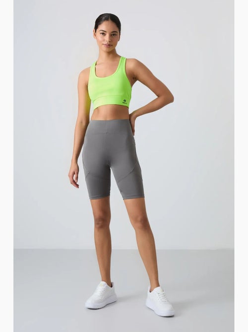 Top deportivo corto ajustado sin mangas tommy - Kiabi Top deportivo corto ajustado sin mangas tommy - Kiabi