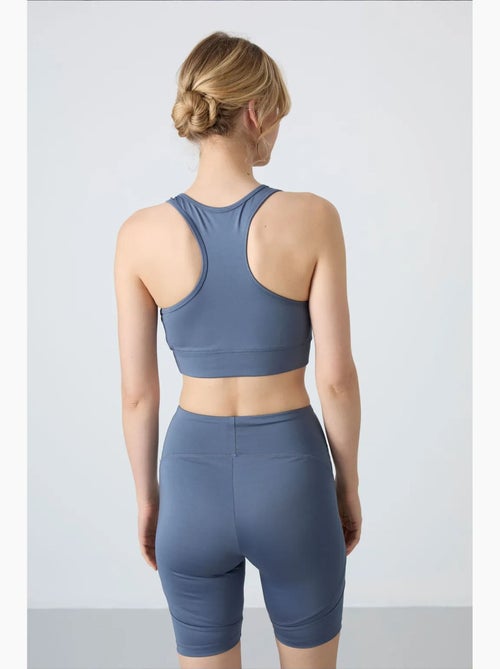Top deportivo crop ajustado sin mangas tommy - Kiabi Top deportivo crop ajustado sin mangas tommy - Kiabi