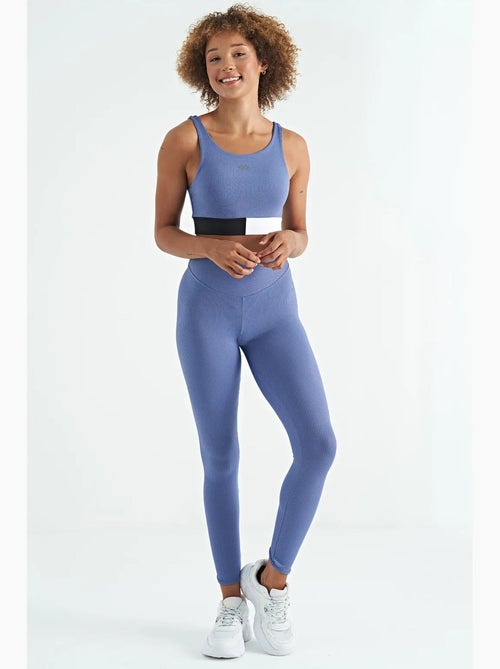 Top deportivo crop sin mangas de bloques de color tommy - Kiabi Top deportivo crop sin mangas de bloques de color tommy - Kiabi