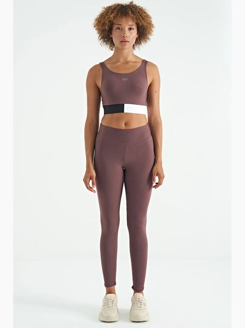 Top deportivo crop sin mangas de bloques de color tommy - Kiabi Top deportivo crop sin mangas de bloques de color tommy - Kiabi