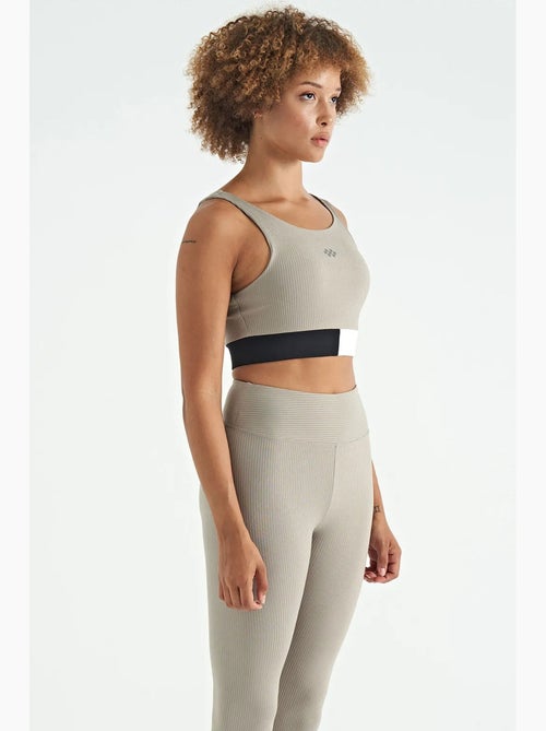 Top deportivo crop sin mangas de bloques de color tommy - Kiabi Top deportivo crop sin mangas de bloques de color tommy - Kiabi