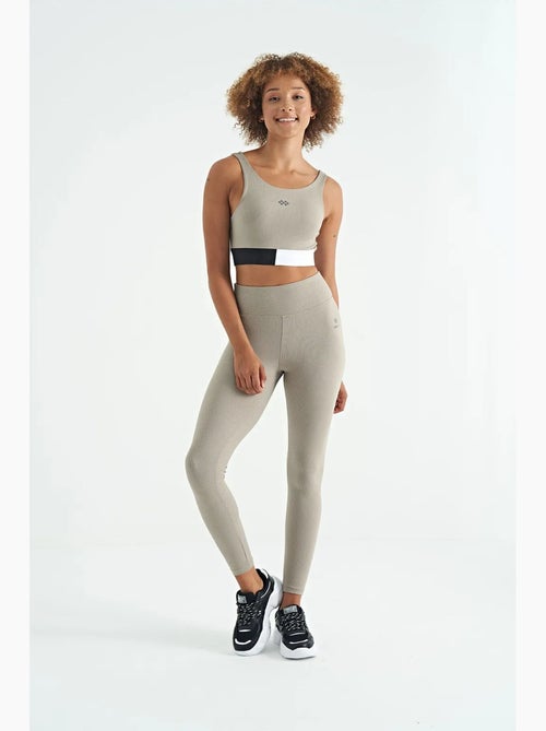 Top deportivo crop sin mangas de bloques de color tommy - Kiabi Top deportivo crop sin mangas de bloques de color tommy - Kiabi